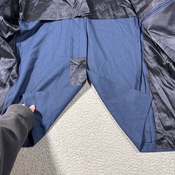 VTG Brooks Brothers Men 44 MLG Pocket Navy Blazer Ivy Style USA Gold Button Wool - Picture 15 of 16